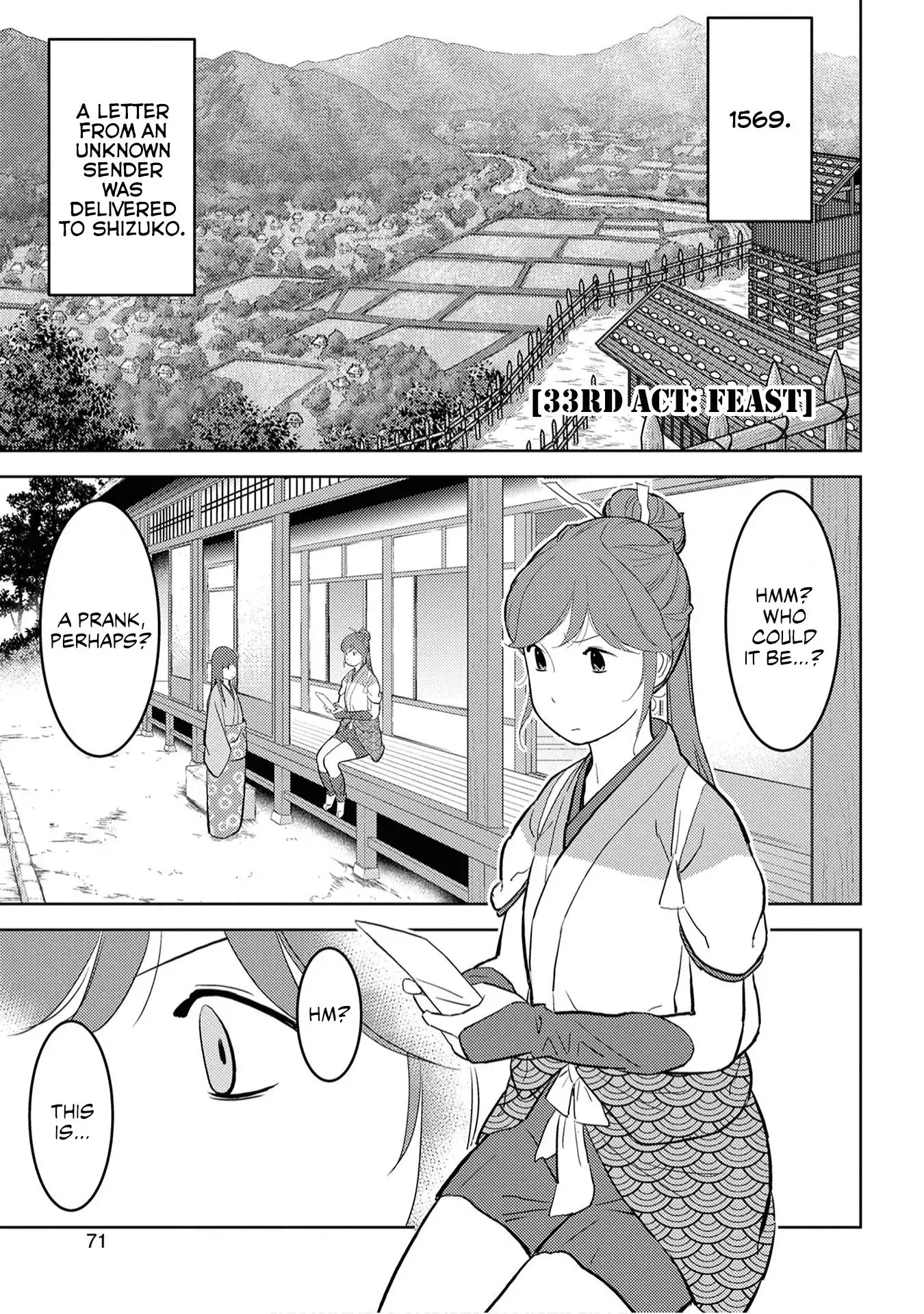 Sengoku Komachi Kuroutan: Noukou Giga Chapter 33 2